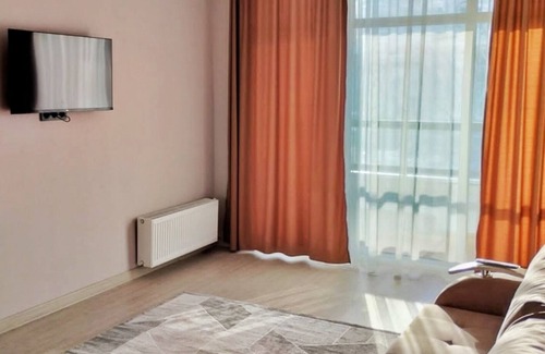 Nur-Sultan Apartment | Современная квартира в стиле лофт с гамаком