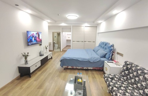 Longwan Apartment | (自助扫码开门D19-429)温州五洲国际loft温馨民宿