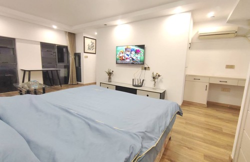 Longwan Apartment | (自助扫码开门D19-429)温州五洲国际loft温馨民宿