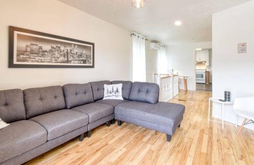 Duberger-Les Saules Apartment | 012- Large 2 bedroom apt on 2 floors with parking and air conditioning