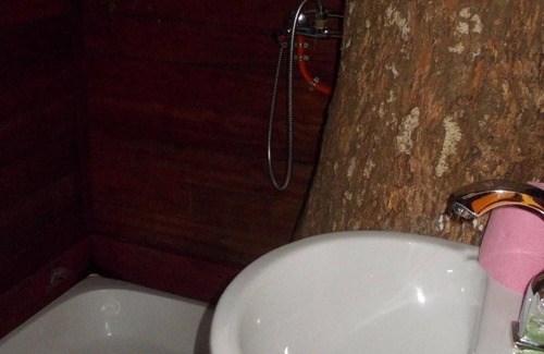 Kribi Cabin | 03. Cabin in Mango tree sea view 1 bedroom 3 beds