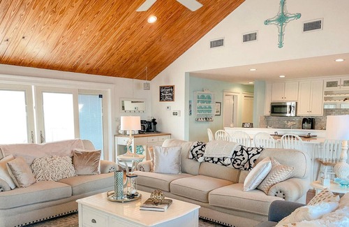 Dauphin Island House | 038 Honeysuckle Blue by ACP