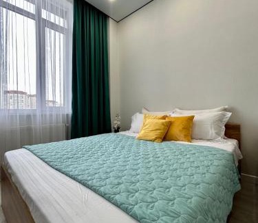 Nur-Sultan Apartment | 1-комнатная возле Посольства США и Мечети Хазрет Султан