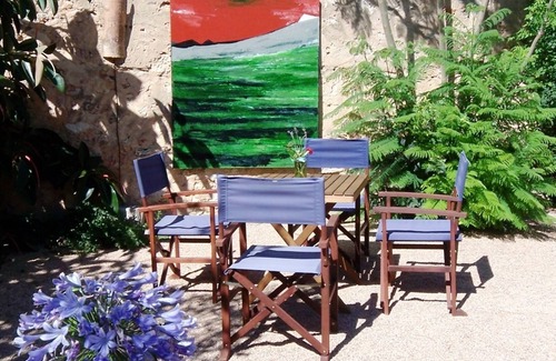 Sencelles Apartment | 1.5 Room Studio in historic manor house with pool and garden