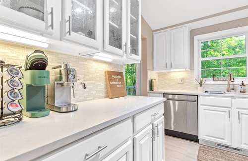 Northeast Raleigh House | 1-Acre 4BR Retreat w/Game Room & Epic Coffee Bar!