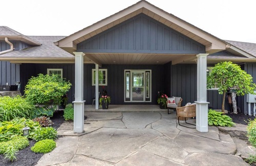 Gannon Village House | 1 Acre Waterfront Property with Two Hot Tubs on Pigeon Lake