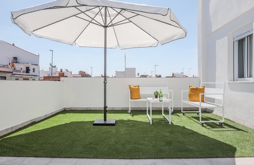 La Algaba Apartment | 1 Apt 2 BR Algaba Terraza