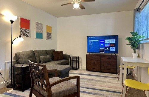 Livingston Park Apartment | 1 bed/1 bath furnished apartment mins from hospitals, sports & airport