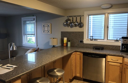 York Beach Condo | 1 Bedroom, 1 Full Bathroom, Open Concept Kitchen/living Room Overlooking Beach