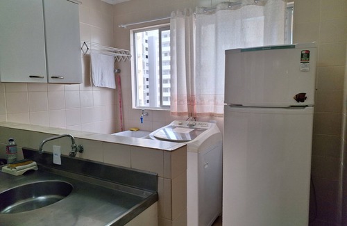 Centro Apartment | 1 BEDROOM APARTMENT WITH AIR, IN QUADRA MAR, WITH PRIVATE GARAGE, FOR COUPLES AND FAMILY.