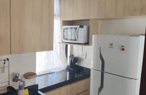 Vila Nova Apartment | 1 bedroom apartment Praia do Forte WI-FI garage elevator