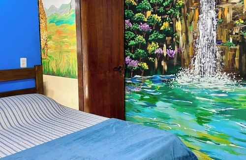 Alto Paraiso de Goias House | 1 Bedroom House with Full Kitchen, Sleeps 6 with Pull Out Futon in Living Room, Jacuzzi