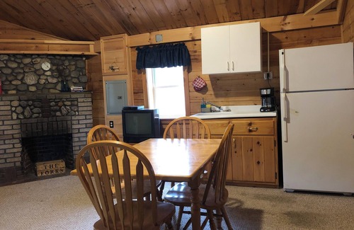 The Forks Cabin | 1 Bedroom Riverside Cabin in The Forks, ME, pet friendly