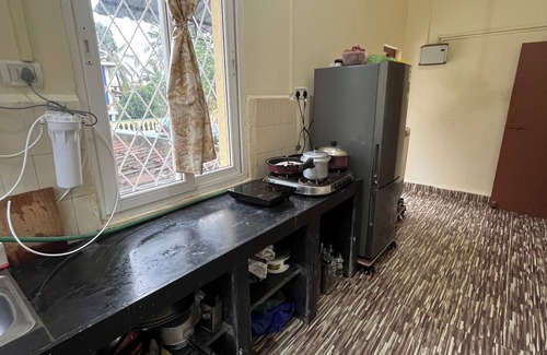 Sinquerim Apartment | 1 BHK Apt | ₹2500/Day or ₹40000/Month | 10 Min Walk to Beach Fully Furnished.