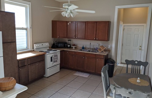 Fairgrounds Apartment | 1 Block from Jazz Fest Entrance!