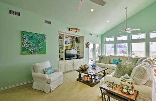 Indian Beach House | 1 Block to Beach Family Getaway in Galveston!
