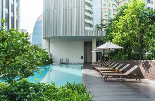 Ratchaprasong Condo | 1 BR/City view/Central/monthly