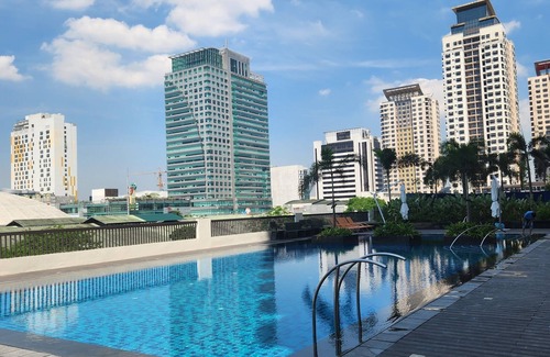 Socorro Condo | 1 master bedroom and 1 small bedroom in condo unit at Manhattan plaza