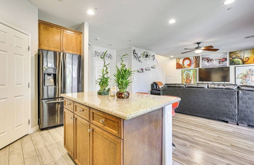 North Las Vegas House | 1 Mi to Aliante Casino: Townhome w/Fenced Yard!