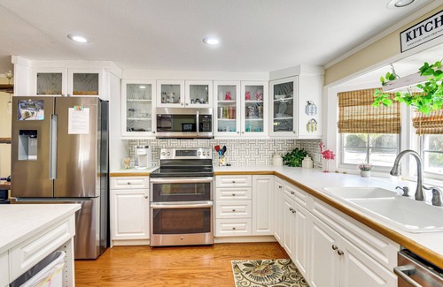 Astor House | < 1 Mi to Boat Ramp: Canal-Front Retreat in Astor!