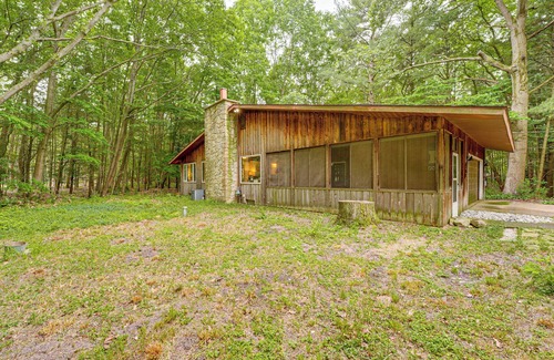 Whitehall Cabin | < 1 Mi to Lake Michigan: Peaceful Cabin w/Yard!