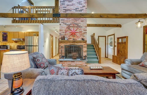 Milanville Cabin | 1 Mi to River: Cabin w/Fire Pit in Milanville!