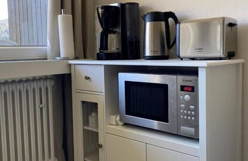 Balderschwang Apartment | 1-room apartment with mountain view on the ski slope with WiFi, Netflix, Prime