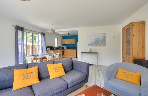 Saint-Lunaire House | 10 min from "la Grande plage" - 3* house for 6