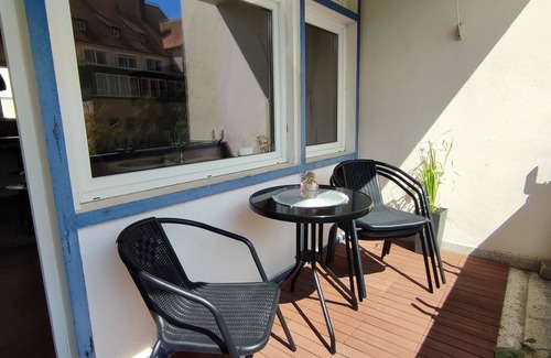 Ulm Apartment | 100 m zum Ulmer Münster: 57m² Wohnung an der Blau - Hochwertige Ferienwohnung