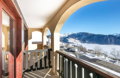 Doucy-Combelouviere Apartment | 100m from resort center, terrace, balcony, parking, tv, ski locker, 32m², Valmorel