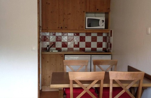 Valloire Apartment | 100m from ski slopes, floor -2, balcony, parking, ski locker, 33m², Valloire