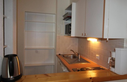 Termignon Apartment | 10m from ski slopes, Ground floor, view village, balcony, tv, ski locker, 27m², Termignon-la-Vanoise