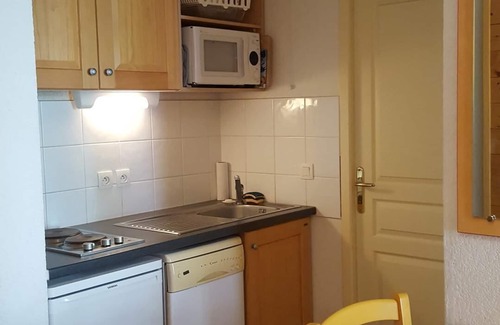 Aussois Apartment | 10m from ski slopes, Ground floor, terrace, tv, ski locker, 28m², Aussois