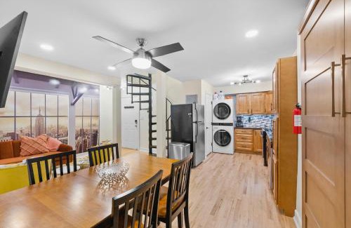 Hoboken Apartment | 10Min to NYC - 2BR/2.5Bath-3Beds-Free Parking-No Chores