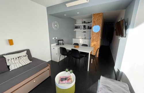 Arc-2000 Apartment | 10th floor, balcony, tv, 29m², Les Arcs