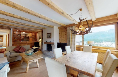 Sankt Moritz-Bad Apartment | 120 m² Apartment ∙ 3 bedrooms ∙ 6 guests