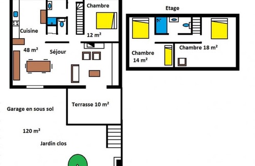 Pouzols-Minervois House | 120 m² Gîte ∙ 3 bedrooms ∙ 6 guests