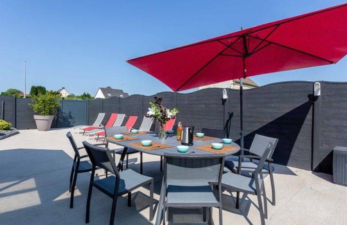 Creances House | 120 m² House ∙ 4 bedrooms ∙ 8 guests