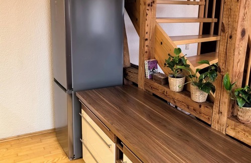 Weimar Apartment | 120 qm maisonettappartement in the middle of Weimar with fireplace and sauna