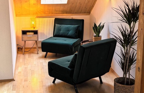 Weimar Apartment | 120 qm maisonettappartement in the middle of Weimar with fireplace and sauna