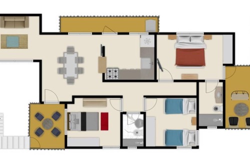 Santiago de los Caballeros Apartment | 130 m² Apartment ∙ 3 bedrooms ∙ 11 guests