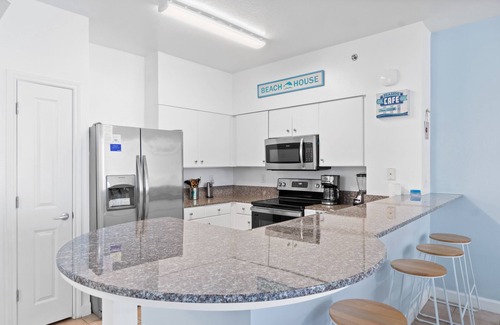 Panama City Beach Resort | 1328 Pool & Beach views, w/2 parking passes, lagoon-style pool sleeps up to 10