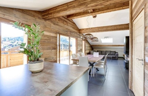 Les Gets Apartment | 135 m2 duplex 500 meters from the village center and the slopes