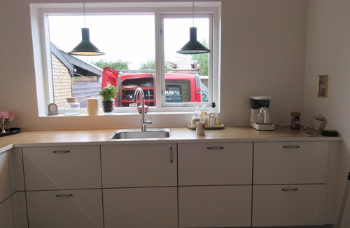 Nykobing Mors House | 135 m2 lovely renovated city holiday home in Nykøbing Mors. Free Wi-fi.