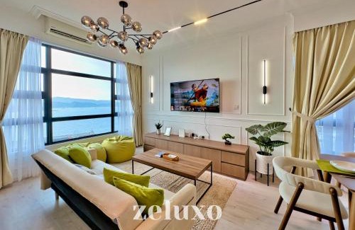 Downtown Kota Kinabalu Apartment | #14 Jesselton Quay Seaview Corner Washer Dryer