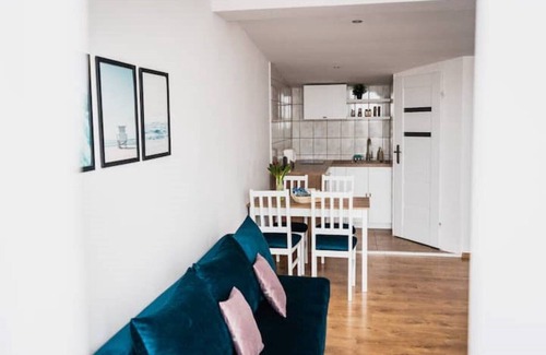 Wladyslawowo Apartment | 15 A Beautiful Studio With a View of the City and the sea