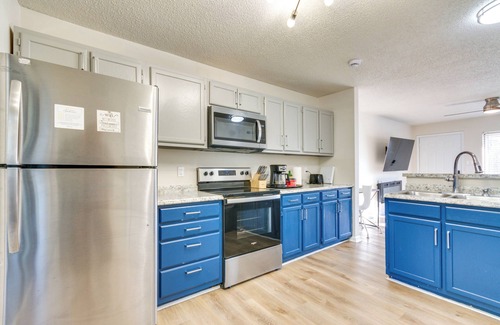 Archdale Condo | 15 Mi to Greensboro: Archdale Condo w/Fireplace