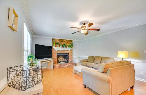 Fuquay-Varina House | 15 Mi to Raleigh Pet-Friendly Home with Fire Pit!