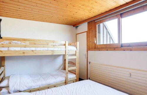 Arc-1600 Apartment | 150m from resort center, 1st floor, balcony, parking, tv, ski locker, 42m², Les Arcs