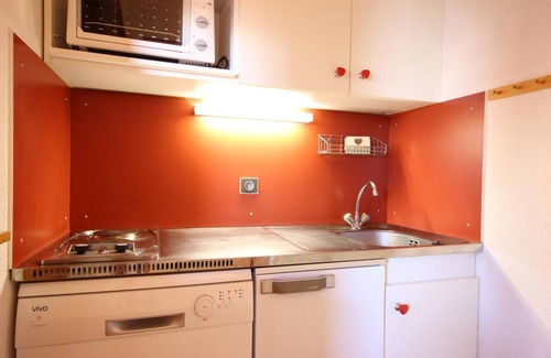 Vallandry Apartment | 150m from ski slopes, 4th floor, balcony, tv, ski locker, 20m², Peisey-Vallandry